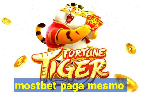 mostbet paga mesmo
